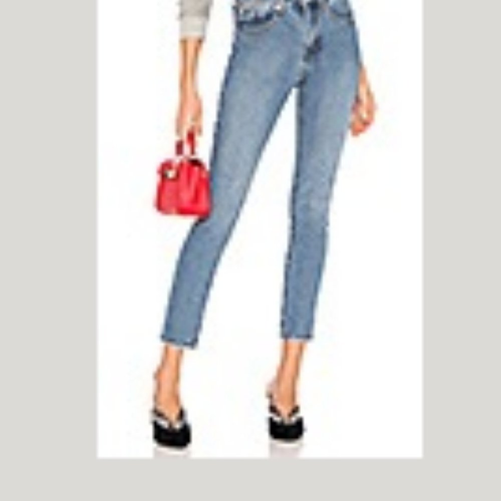 Revolve NWT Super Down "Jackie" Jeans
